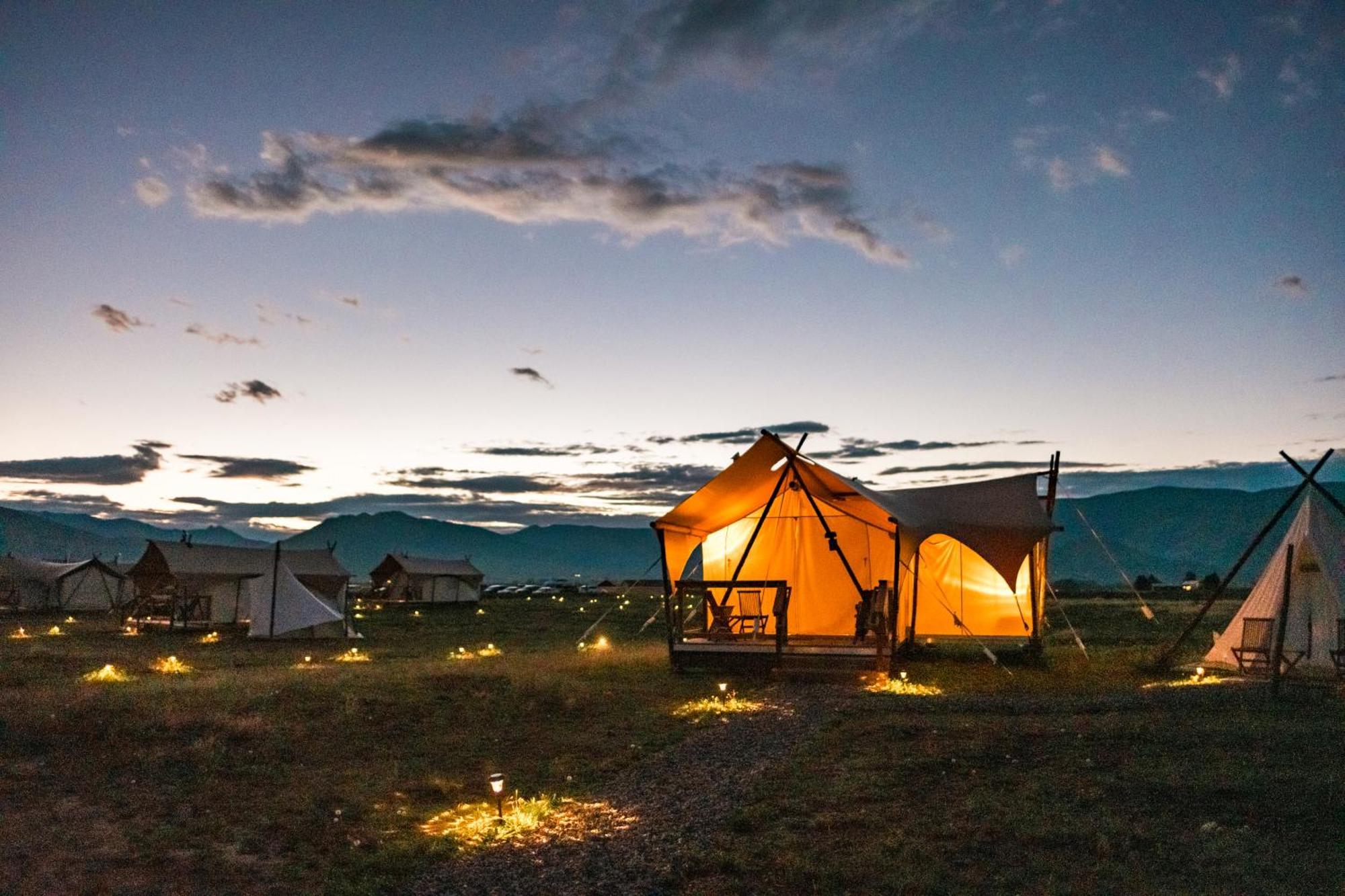 Under Canvas North Yellowstone - Paradise Valley Livingston Kültér fotó