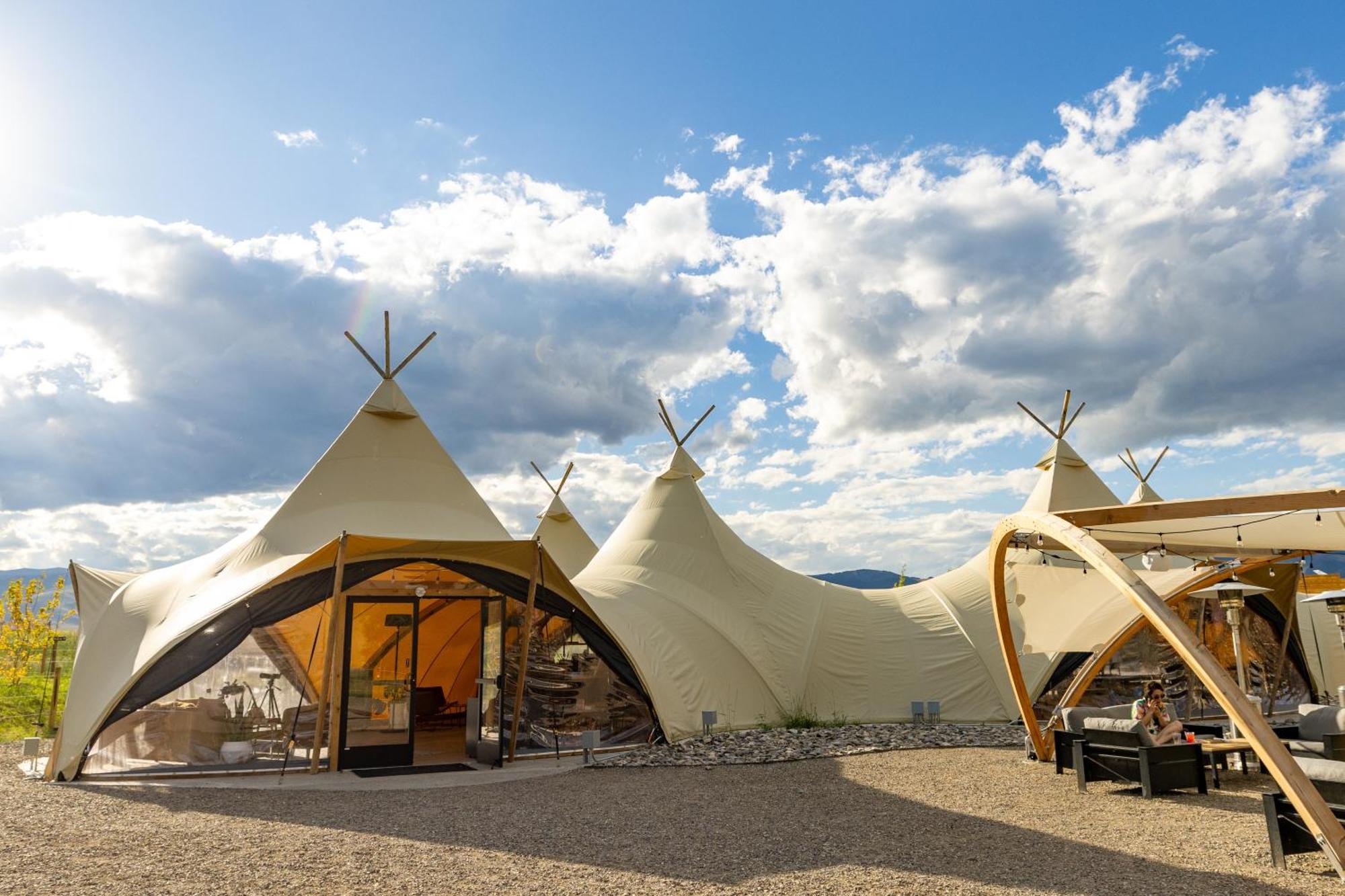 Under Canvas North Yellowstone - Paradise Valley Livingston Kültér fotó