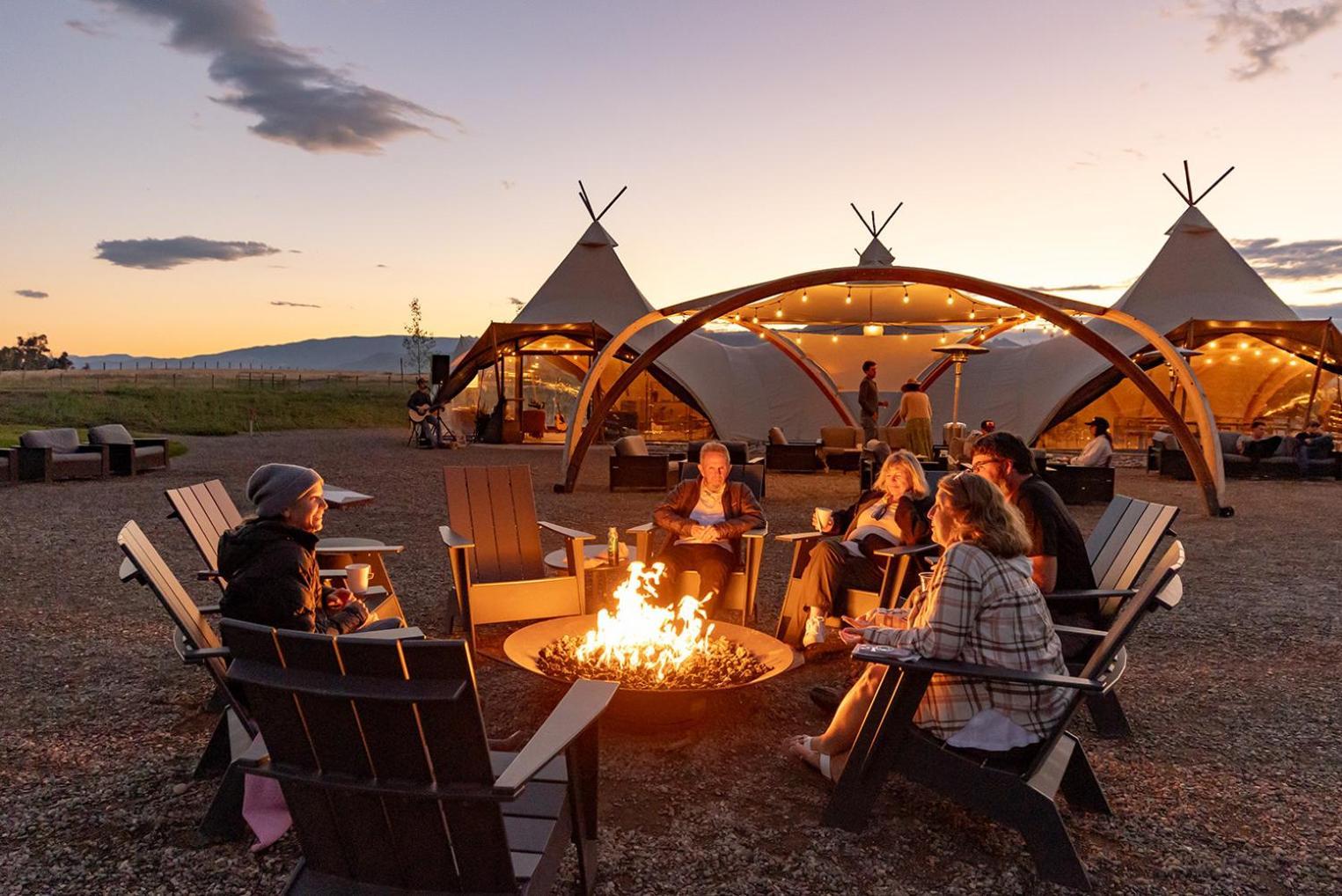 Under Canvas North Yellowstone - Paradise Valley Livingston Kültér fotó