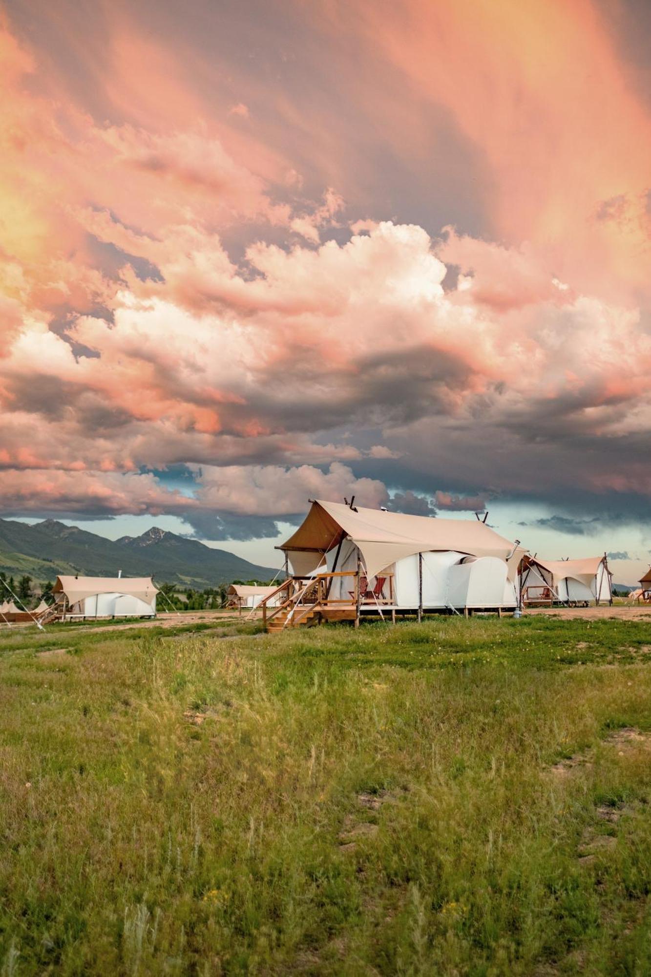 Under Canvas North Yellowstone - Paradise Valley Livingston Kültér fotó